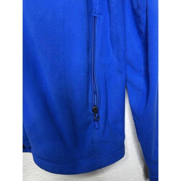 Marmot ESS Tech Light Fleece Jacket Blue XL Hiking Jogging Camping Running EUC - Picture 9 of 15